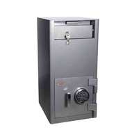 Phoenix Cash Deposit Security Safe with Electronic Lock Size 2,  Grey