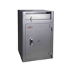 Phoenix Cash Deposit Security Safe with Key Lock Size 3,  Grey