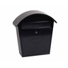 Phoenix Clasico MB0117KB Front Loading Mailbox with Key Lock,  Black