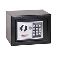 Phoenix Compact Home Office SS0721E Security Safe with Electronic Lock,  Black