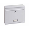 Phoenix Correo MB0118KB Front Loading Mailbox with Key Lock,  White