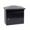 Phoenix Libro MB0115KB Front Loading Mailbox with Key Lock,  Black