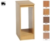 R White Computer Housing Unit B-CPU H728xW300xD540mm,  Walnut