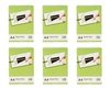 Ryman Sketch Pad A4 130gsm 60 Pages 30 Sheets Pack of 6