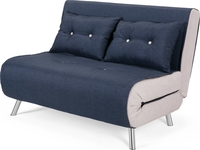 Haru Small Sofa Bed,  Quartz Blue