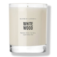 Baxter of California White Wood Candle