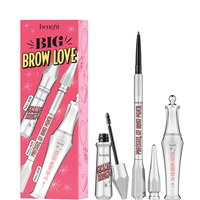 benefit Big Brow Love Eyebrow Pencil and Gel Trio 10.08g (Various Shades) (Worth £67.50) - 03 Warm Light Brown