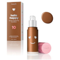 benefit Hello Happy Flawless Liquid Foundation (Various Shades) - Shade 10