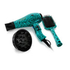 Diva Professional Rebel AC Teal Leopard Dryer Gift Set