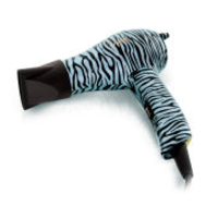 Diva Professional Rebel Mini Travel Dryer Steel Zebra Edition