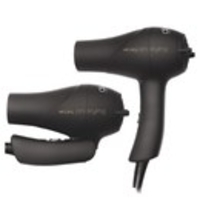 Diva Professional Styling Travel Dryer - Rubberised Black