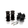 Diva Session Instant Heat 32mm Rollers,  Clips & Pins Pack of 4