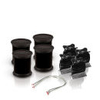 Diva Session Instant Heat 50mm Rollers,  Clips & Pins Pack of 4
