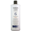 NIOXIN System 6 Cleanser Shampoo for Noticeably Thinning,  Medium to Coarse Hair 1000ml (Worth £58.30)