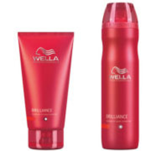 Wella Professionals Brilliance Duo for Fine to Normal Coloured Hair - Shampoo & Conditioner