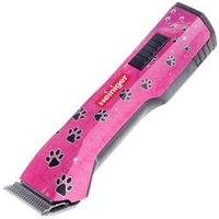 Heiniger Saphir New Style Cordless Clipper Pink Paws - USA Plug Version