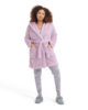 UGG Aarti Dressing Gown for Women in Lilac Frost,  Size Large,  Polyester