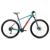 Cube Aim EX 2021 Hardtail Mountain Bike Blue / Red