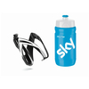 Elite Team Sky Youth Bottle and Cage Kit