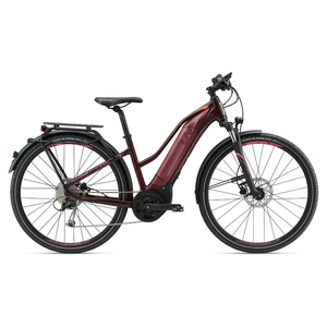 Giant Liv Amiti-E Plus 1 2018 Womens Electric Hybrid Bike Red