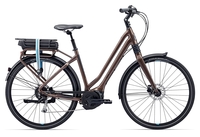 Giant Prime-E Plus 3 2017 Womens Electric Bike Brown