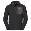 Jack Wolfskin Caribou Hooded Jacket - Black
