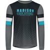 Madison Alpine Long Sleeve MTB Jersey Ink Black / Blue Curaco