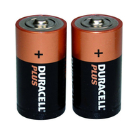 2 x D Batteries