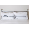 Me & The Dog Pillow Cases