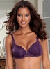 Plus Size LASCANA Microfibre Bra in Dark Purple size 40B