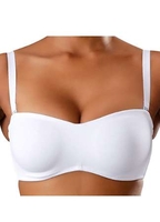 Plus Size LASCANA Underwired Bra in White size 42D