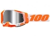 100&37; Racecraft 2 Goggles Orange/silver Lens 2023