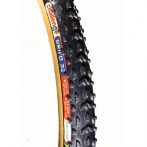 Challenge Grifo 32 Pro Cl"er Cyclocross Tyre (Black Non Folding) WITH FREE TUBE