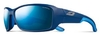 Julbo Run Polarised 3+ Sunglasses Matt Blue/blue 2020