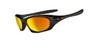 Oakley Twenty Sunglasses FMJ Gunmetal/Fire Iridium OO9157-03