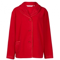 Cosy Fleece Buttoned Bedjacket