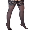 Plus Size Hold Up Stockings