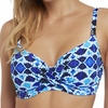 Tuscany Wrap Front Underwired Bikini Top