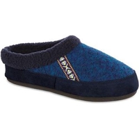 Acorn Ladies Snowline Mule Slippers Navy Small (UK 3-4)