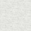 The Wall Cover Wallpaper White Brick 38590-1