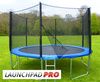 14ft LaunchPad Pro trampoline BLUE
