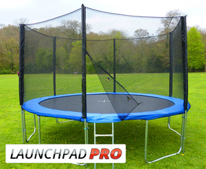 14ft LaunchPad Pro trampoline BLUE