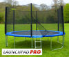 16ft LaunchPad Pro trampoline BLUE