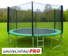 16ft LaunchPad Pro trampoline GREEN