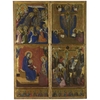 The Coronation of the Virgin; The Trinity; The Virgin and Child with Donors; The Crucifixion; The Twelve Apostles Print