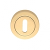 Designer Polished Brass Lever Lock Escutcheon ESP005