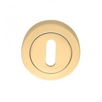 Designer Polished Brass Lever Lock Escutcheon ESP005