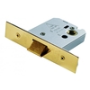 Eurospec Easi-T Architectural Flat Latch Electro Brassed 102mm