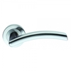 Serozzetta 2 Gris Polished Chrome Lever On Round Rose Handle