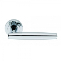 Serozzetta 2 Lima Polished Chrome Lever On Round Rose Handle